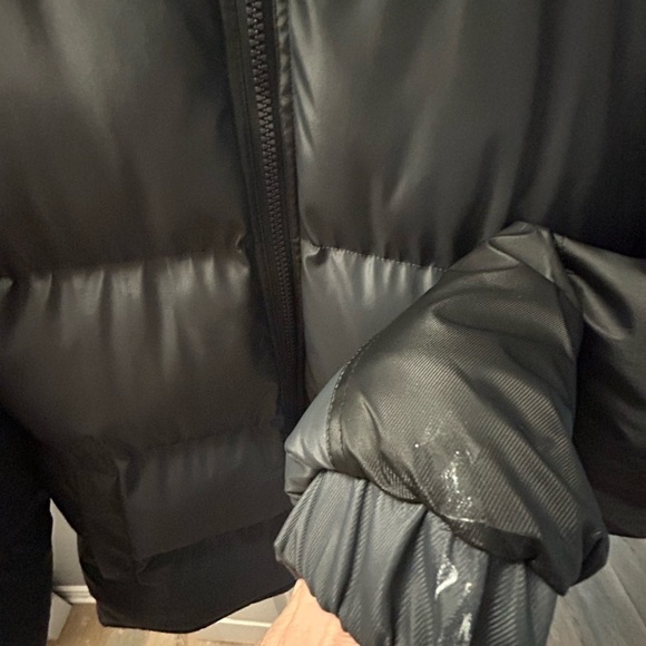 ❄️St. Helier’s” Men’s Big & Tall Black Winter Coat❄️Size L - Picture 4 of 15